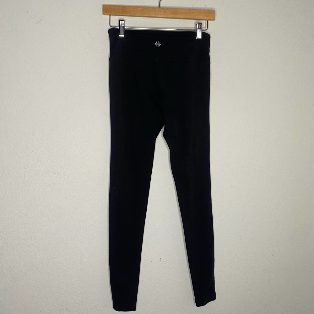 Athleta Chataranga Leggings Black XS Cropped Leggings - Picture 5 of 5
